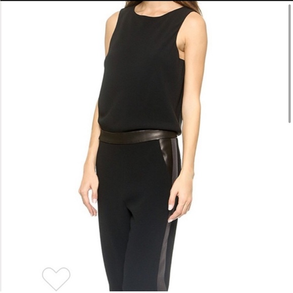 Rag & Bone Julia Black Jumpsuit 0 - Picture 2 of 11